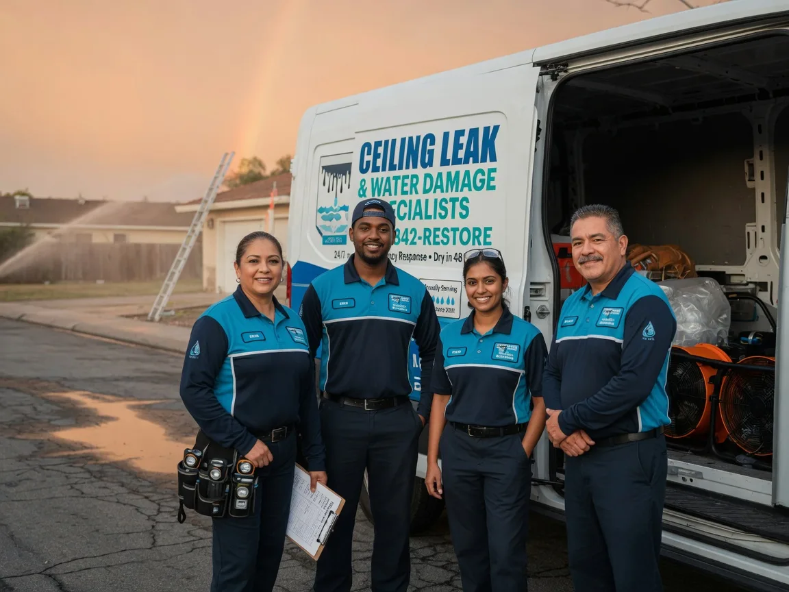 Ceiling Leak Cleanup company in Clinton, WA